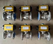 Ứng dụng về van bi mặt bích 10K - PN16  khí nén - Chính hãng hàn quốc