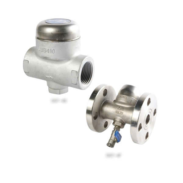 BẪY HƠI ĐỒNG TIỀN INOX 304 NỐI REN DST-4S