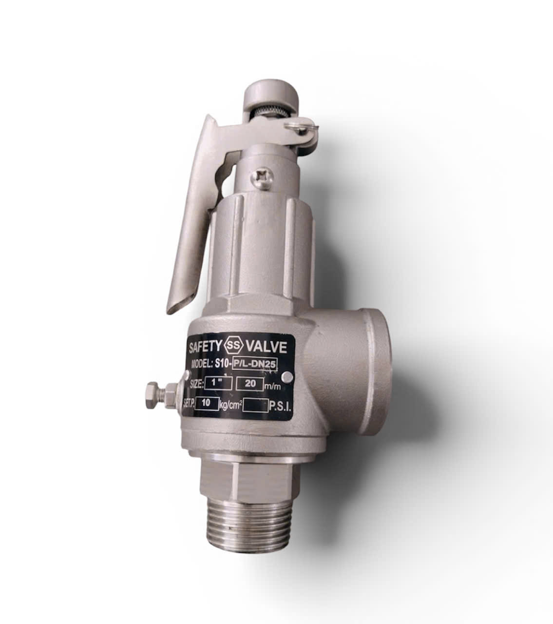 VAN AN TOÀN 10KG REN INOX 304 DN20