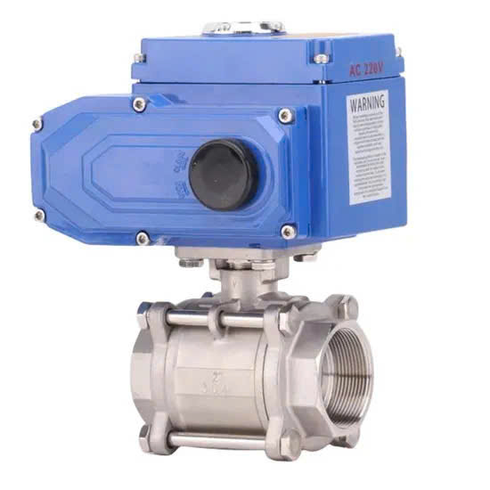 VAN BI 3PC INOX 304 NỐI REN ĐIỆN SANPO MALAYSIA