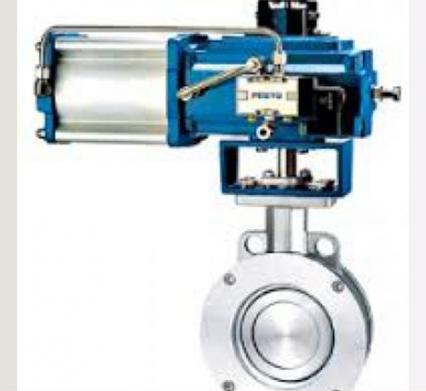 VAN BƯỚM INOX ĐIỀU KHIỂN KHÍ NÉN ĐƠN