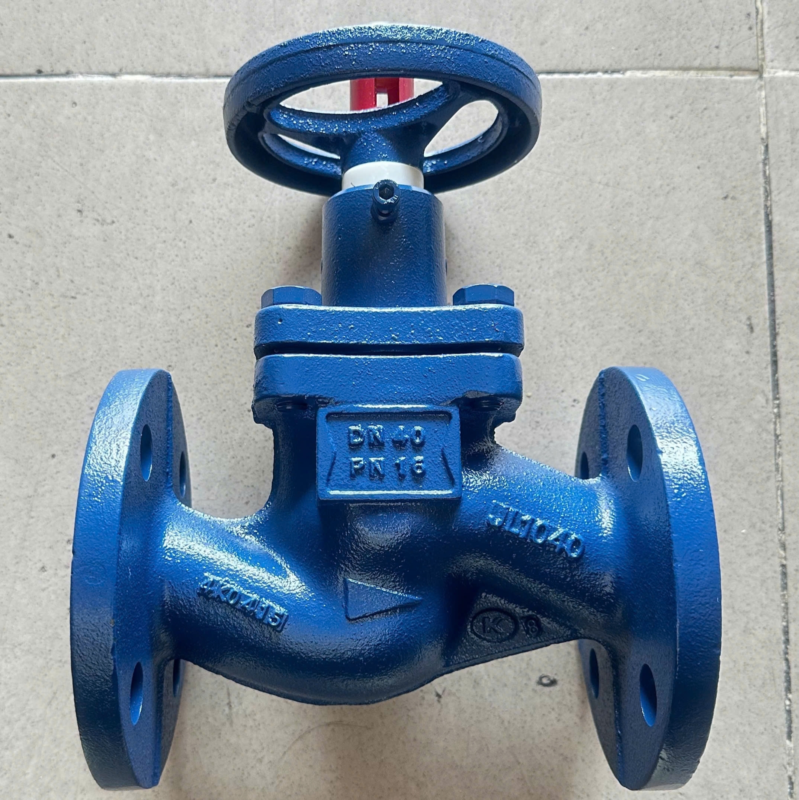 VAN CẦU HƠI KSB MẶT BÍCH