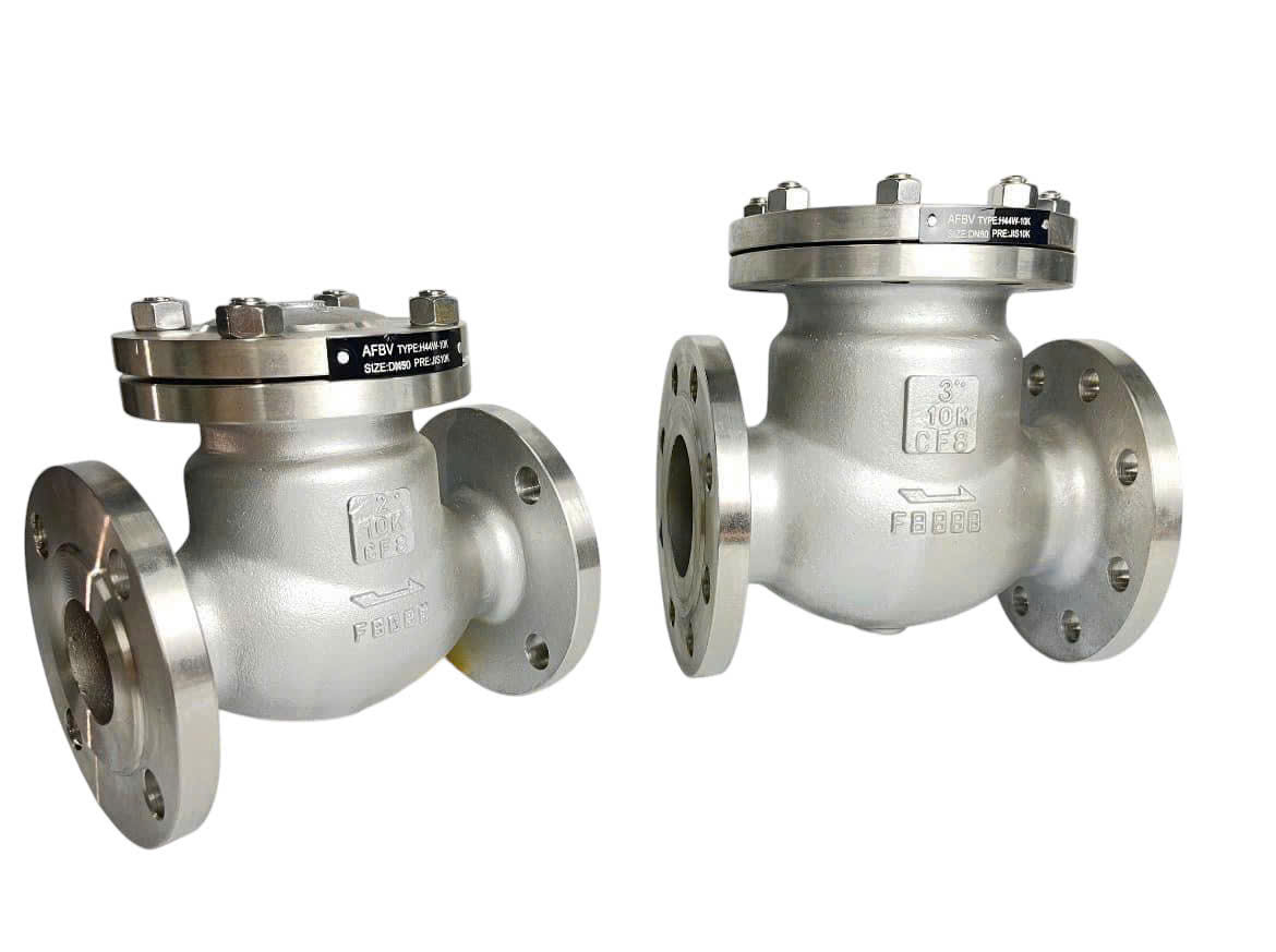 VAN 1 CHIỀU LÁ LẬT INOX 304 MẶT BÍCH 10K ANIX