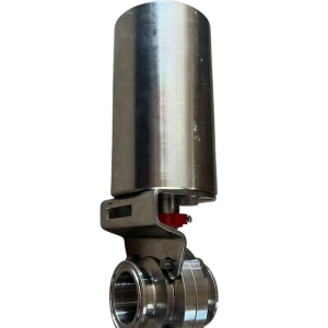 VAN BƯỚM INOX 316L VI SINH KHÍ NÉN ĐẦU 1 CHIỀU