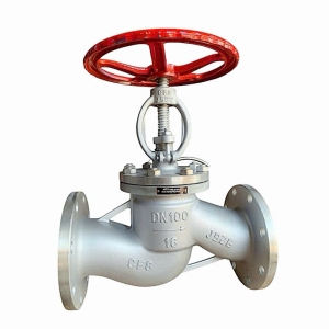 VAN CẦU HƠI INOX 304 MẶT BÍCH PN16 DN80