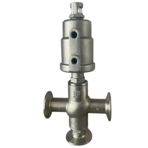 VAN XIÊN 3 NGÃ INOX 304 NỐI CLAMP KHÍ NÉN
